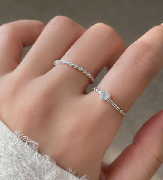 [SOYE PI-NE] Darling Heart Ring Set