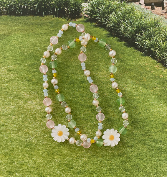 [SOYE PI-NE] Morning Daisy Bead Bracelet