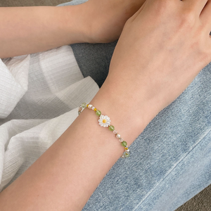 [SOYE PI-NE] Morning Daisy Bead Bracelet