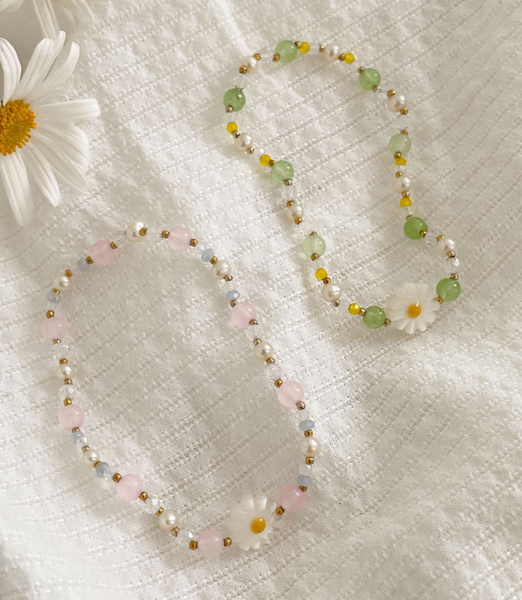 [SOYE PI-NE] Morning Daisy Bead Bracelet