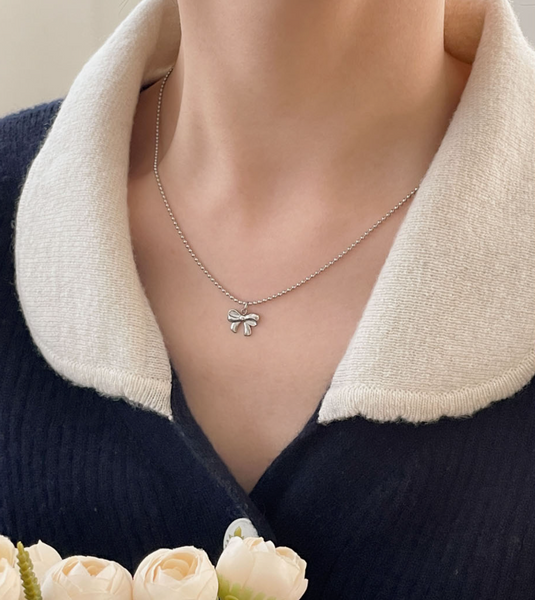 [SOYE PI-NE] Melody Ribbon Necklace