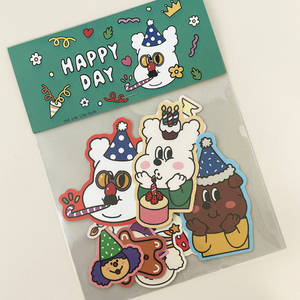 [1107] Happy Day Sticker Pack