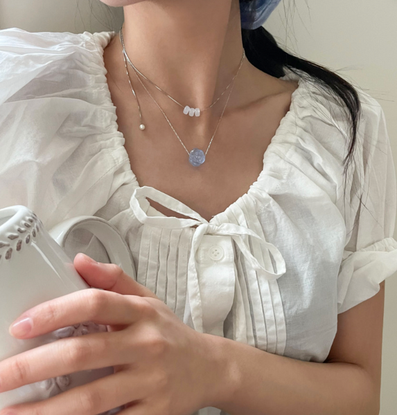 [DUNGEUREON] Rose Glass Necklace