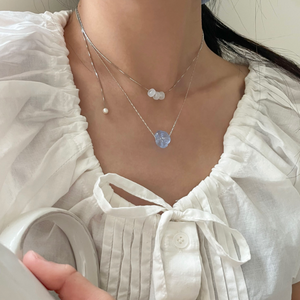 [DUNGEUREON] Rose Glass Necklace