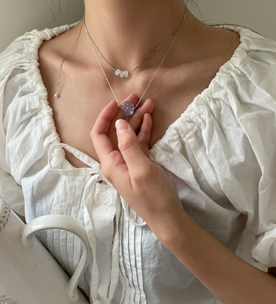 [DUNGEUREON] Rose Glass Necklace