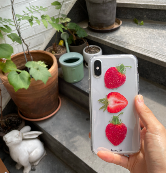 [byemypie] Strawberry Lover Case