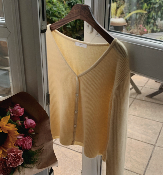 [SLOWAND] Mood Soft Fit Golgi Cardigan