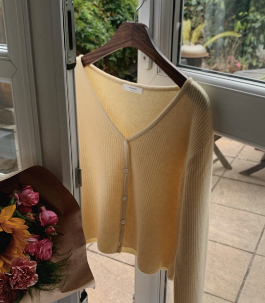 [SLOWAND] Mood Soft Fit Golgi Cardigan