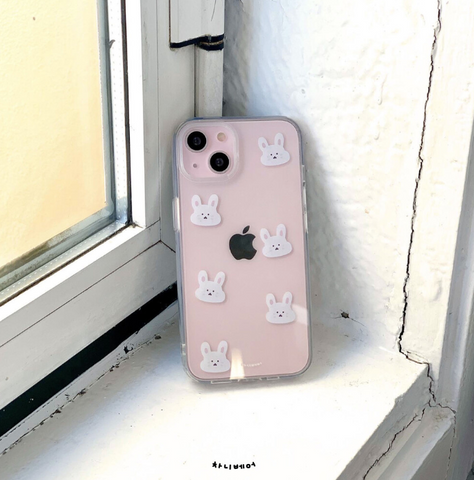 [chanibear] Rabbit Jelly Hard Case