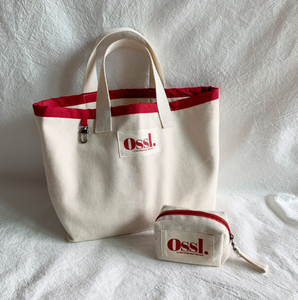 [OSSL] Point Tote Eco Bag /+(Pouch Set)