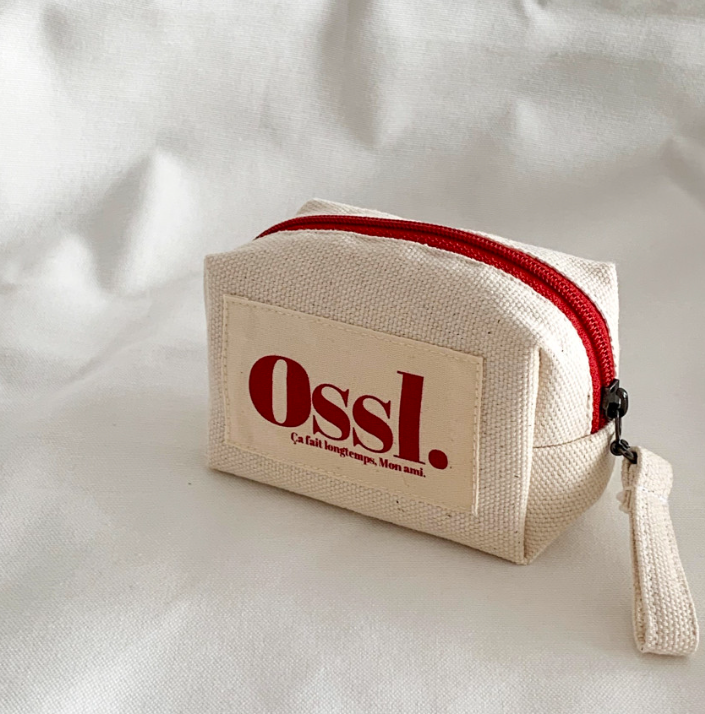 [OSSL] Cherry Zipper Pouch