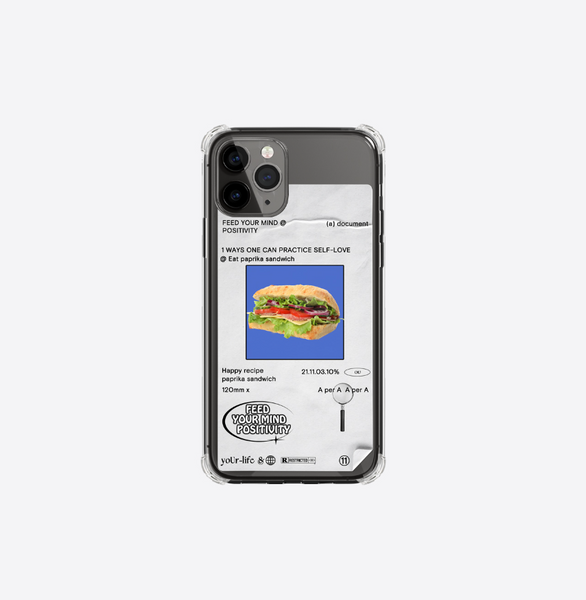 [A per A] Happy Paprika Sandwich Jelly Hard Case