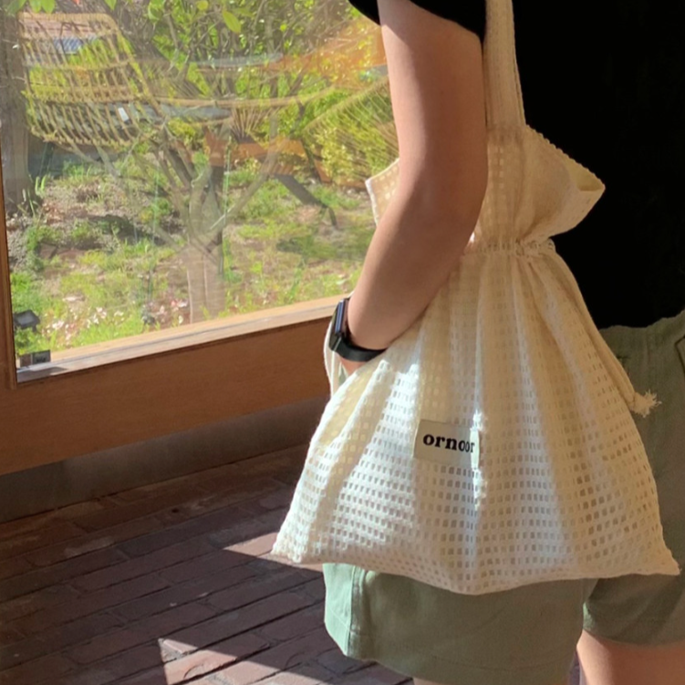 [ornoor] White Shoulder Bag
