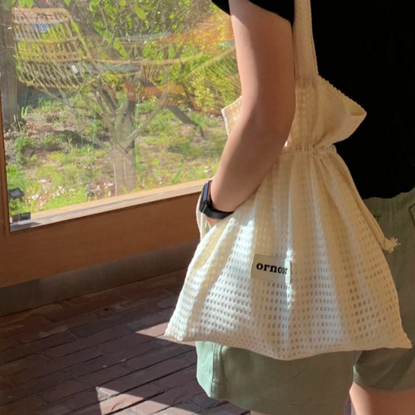 [ornoor] White Shoulder Bag