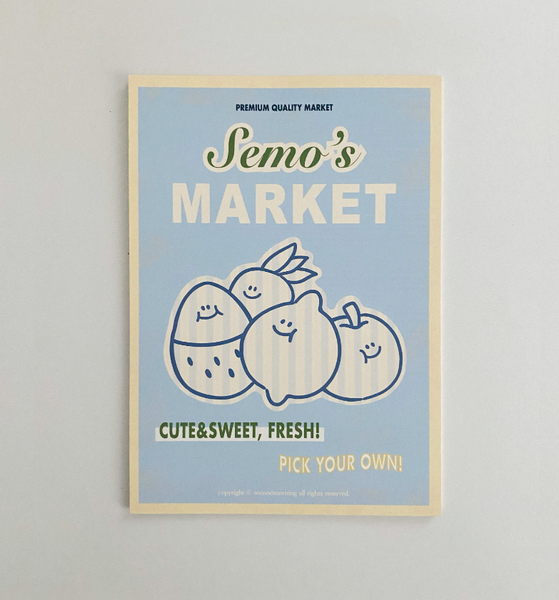 [second morning] SEMO Market Mini Poster