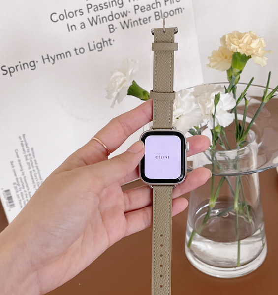 [LE SANS] EPSOM Leather Apple Watch Strap (Slim Ver.)