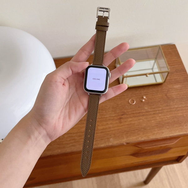 [LE SANS] EPSOM Leather Apple Watch Strap (Slim Ver.)