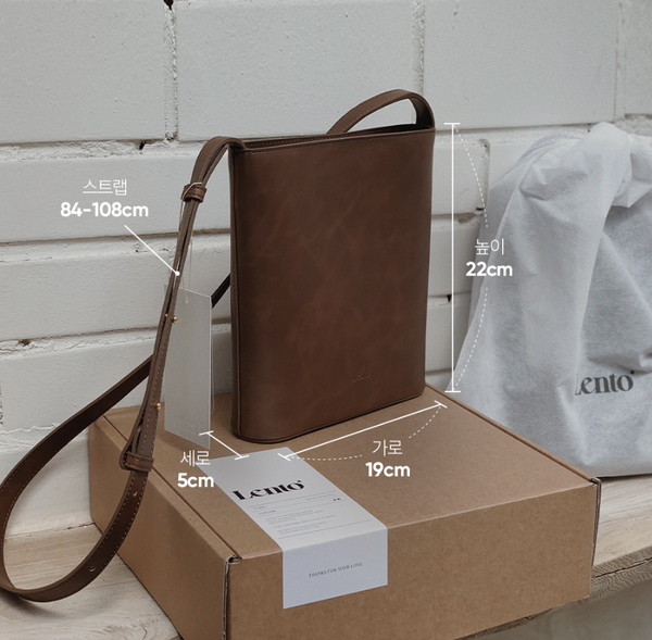 [SLOWAND] # LENTO Bread Daily Cross Bag