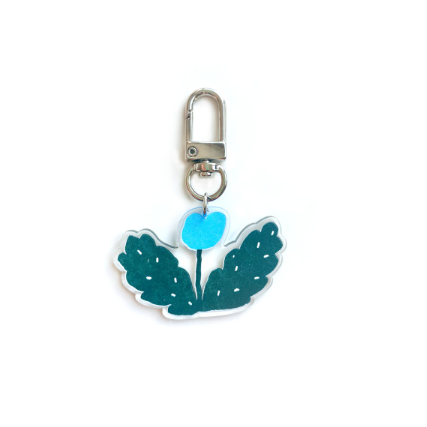 [greenyeveryday] Cheery Flower Keyring