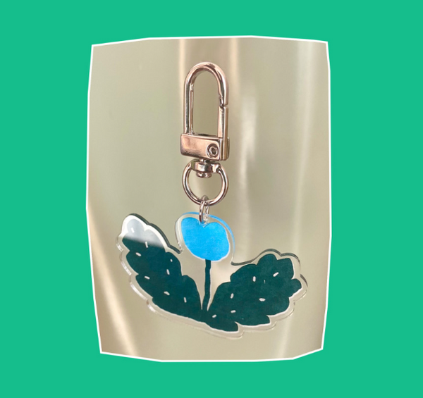 [greenyeveryday] Cheery Flower Keyring