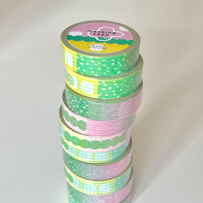 [greenyeveryday] Spring Masking Tape