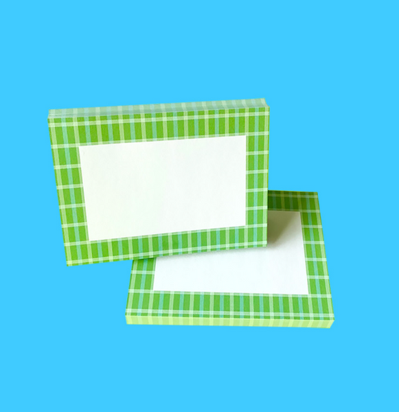 [greenyeveryday] Green Tile Memopad