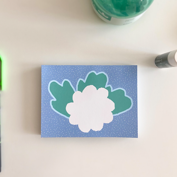 [greenyeveryday] Blueming Memopad