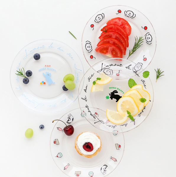 [Brunch Brother] Romane Glass Plate 19cm