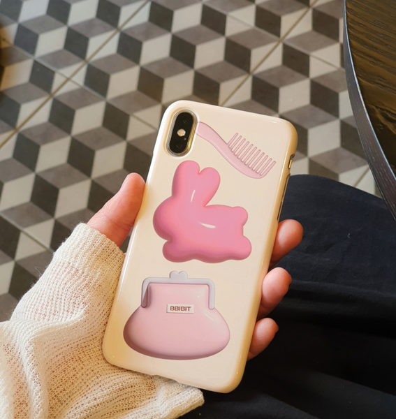 [BBIBIT] FLYING BUNNY HARD CASE (GLOSSY)