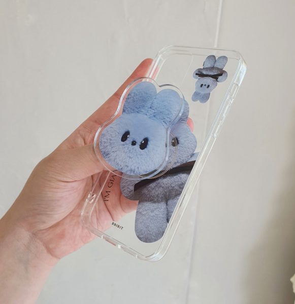 [BBIBIT] Giant Bunny Dung Dung Jelly Hard Case (Sky)