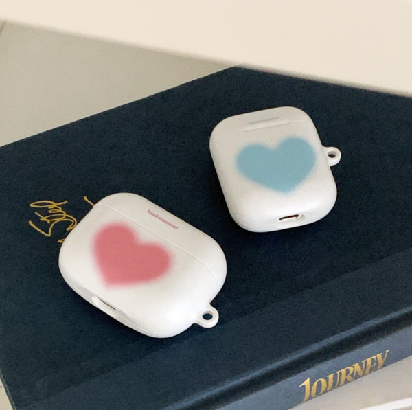 [Mademoment] Big Heart Gradient Design Airpods Case