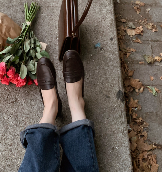 [SLOWAND] # LENTO Soft Penny Loafer