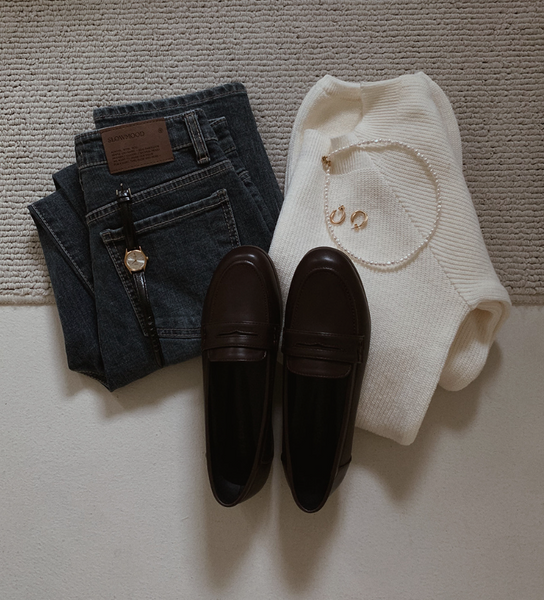 [SLOWAND] # LENTO Soft Penny Loafer