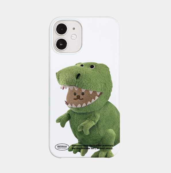 [DEEPING CASE] Hello Dino(화이트) Hard Case