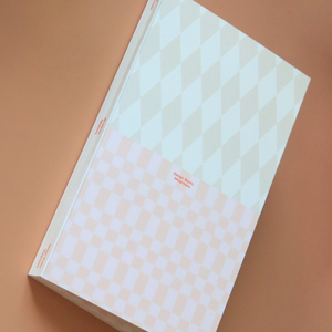 [Malgrecela] Long Memopad - Apricot Argyle