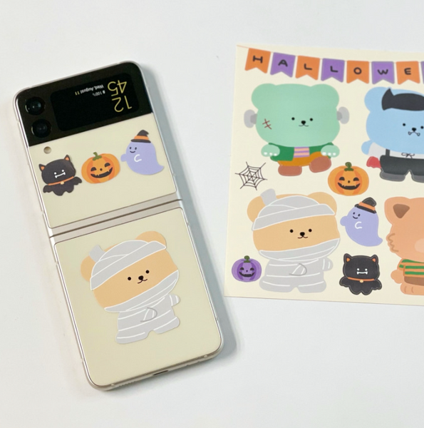 [BAMTOREE] Halloween Removable Stickers