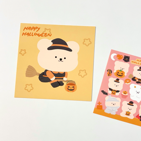 [BAMTOREE] Halloween Postcard