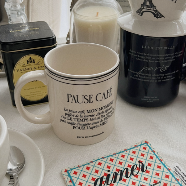 [MAMANAUBE] Pause café Mug 350ml