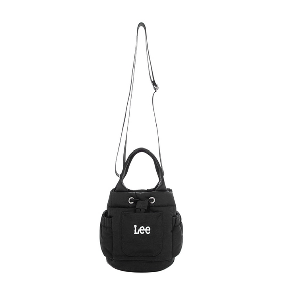 [LEE] Logo Bucket Bag (2Colour)