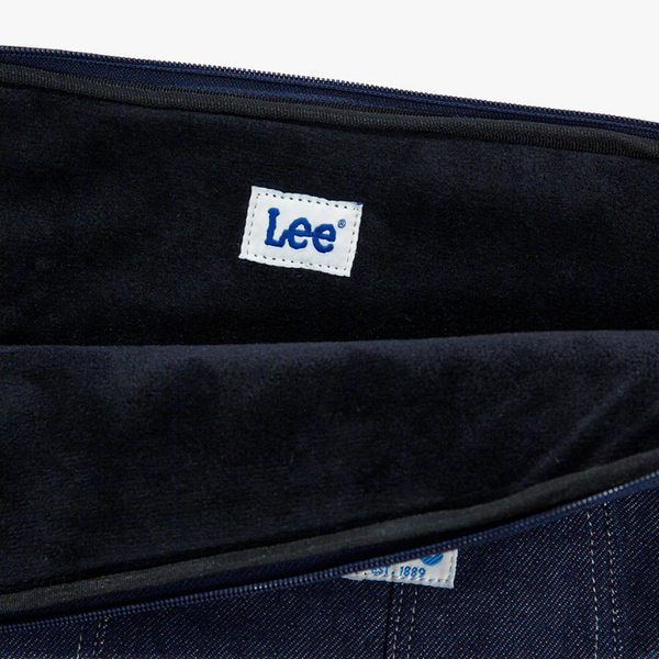 [LEE] Vintage Logo Laptop Pouch Indigo Dark