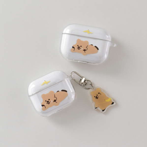 [YOUNG FOREST] Banana Quokka Airpods Case