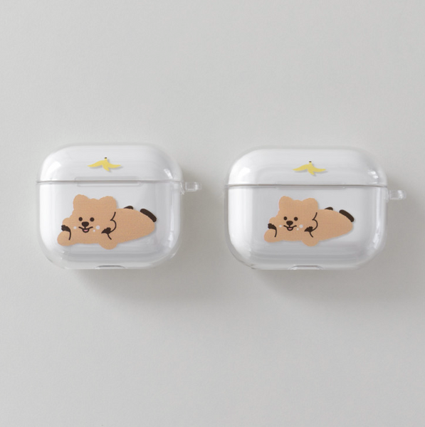 [YOUNG FOREST] Banana Quokka Airpods Case