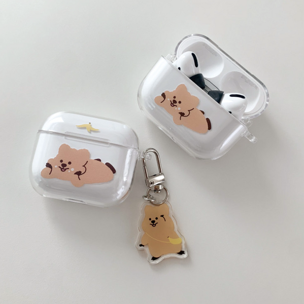 [YOUNG FOREST] Banana Quokka Airpods Case