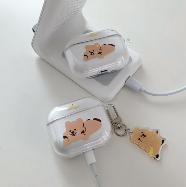 [YOUNG FOREST] Banana Quokka Airpods Case