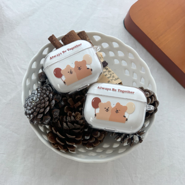 [YOUNG FOREST] Balloon Quokka Airpods Case