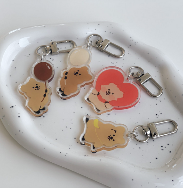 [YOUNG FOREST] Quokka Acrylic Keyring (New) (4Types)