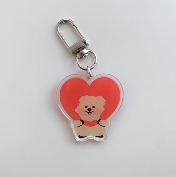 [YOUNG FOREST] Quokka Acrylic Keyring (New) (4Types)