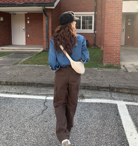 [WITHBLLOM] [MADE] Washington Cargo Straight Pants