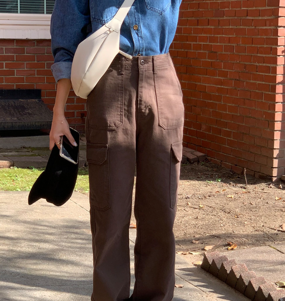 [WITHBLLOM] [MADE] Washington Cargo Straight Pants