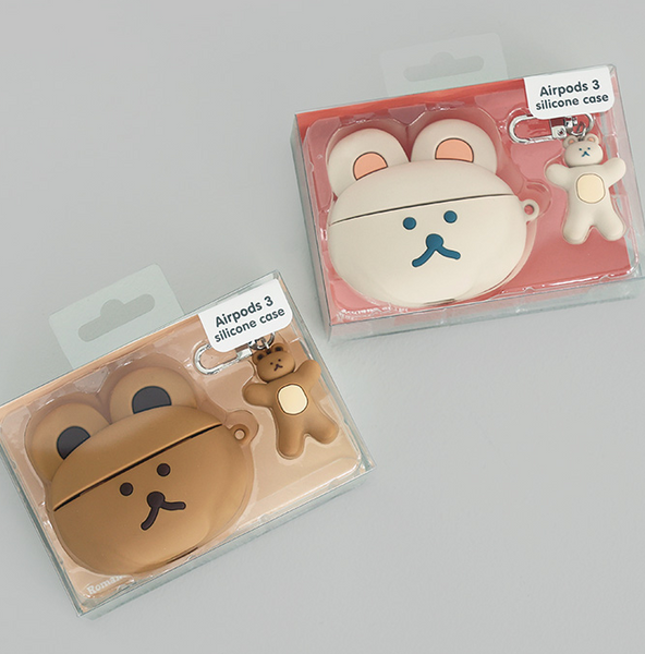 [DONATDONAT] Bear Airpods Case (Airpods 3)